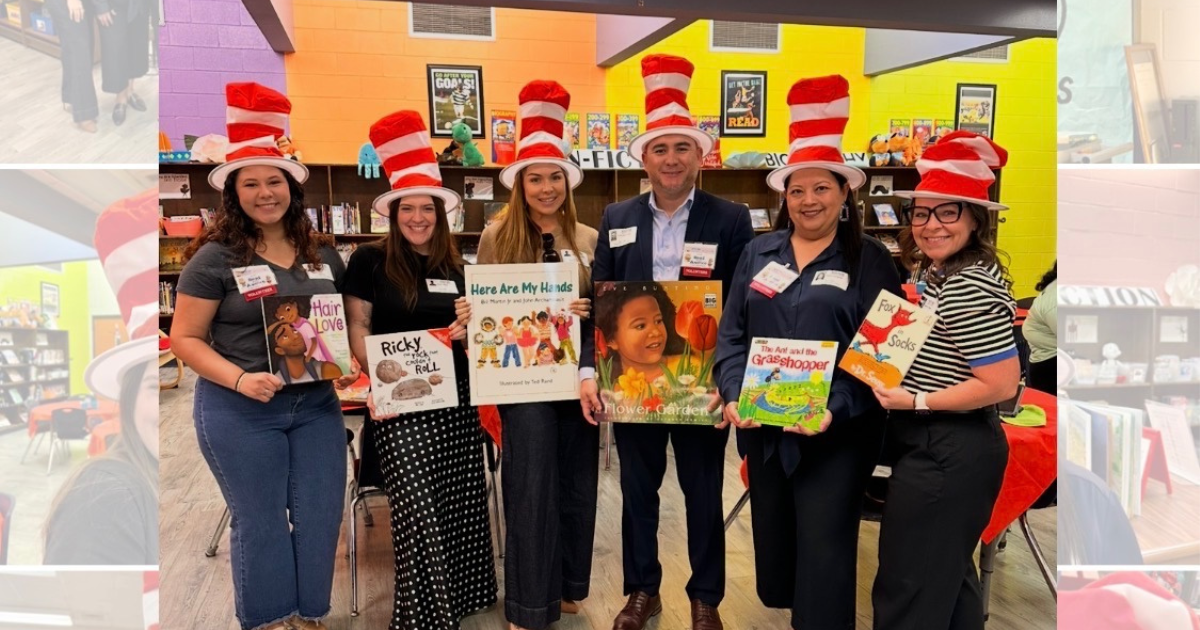 Hilliard Law employees take Dr. Seuss’s wise words to heart spending the morning reading to students.